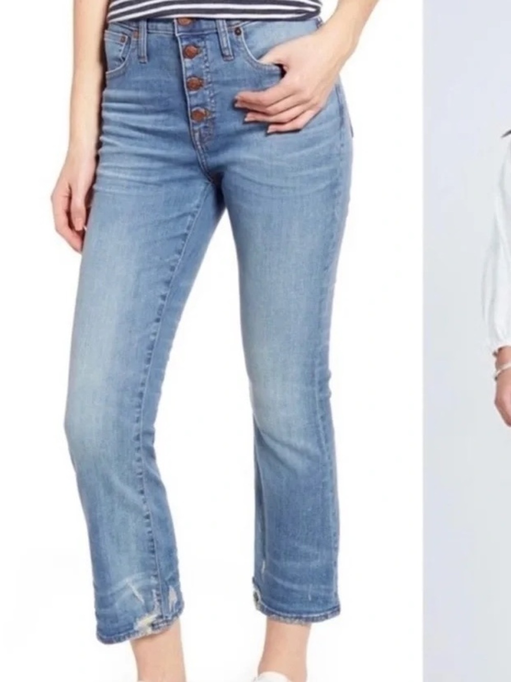 Madewell Cali Demi Boot Jeans size 27
